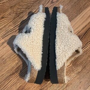 Birkenstock Papillio - Teddy Eggshell